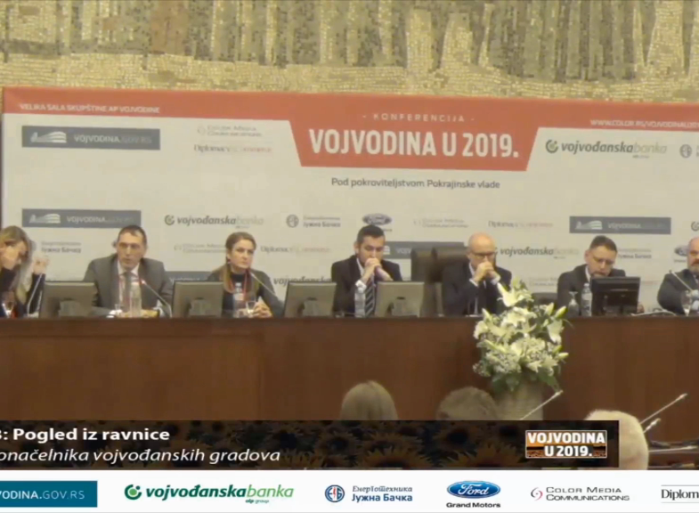 “Vojvodina u 2019”: Gradonačelnik Markov na Panelu gradonačelnika vojvođanskih gradova