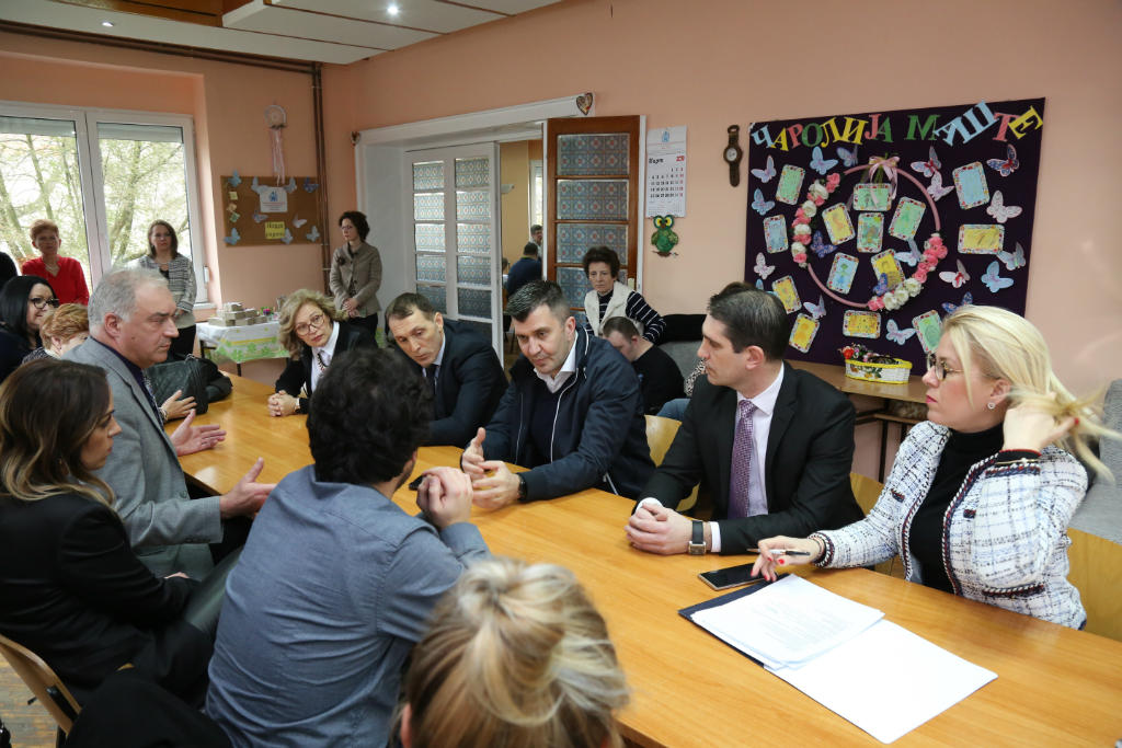 Ministar Đorđević u poseti Kikindi