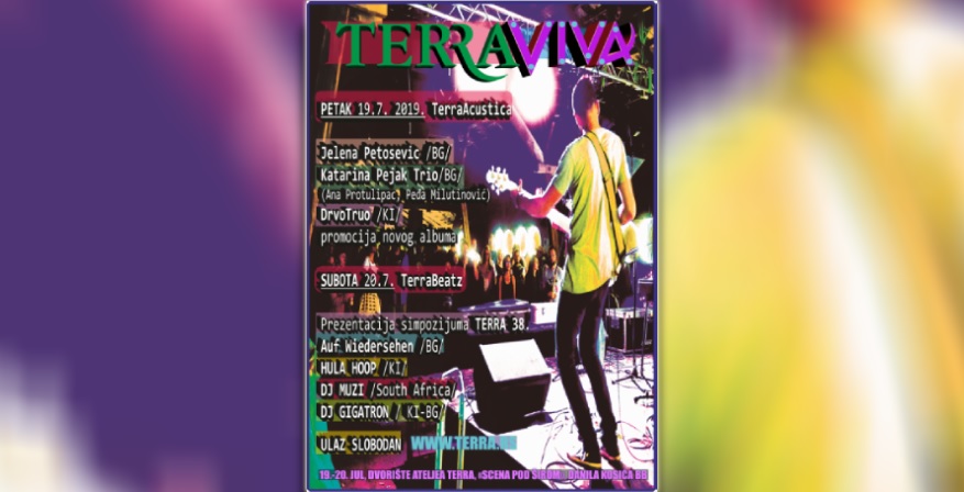 “Tera Viva Art Fest ” 19-20. jula – Od akustike do elektro zvuka