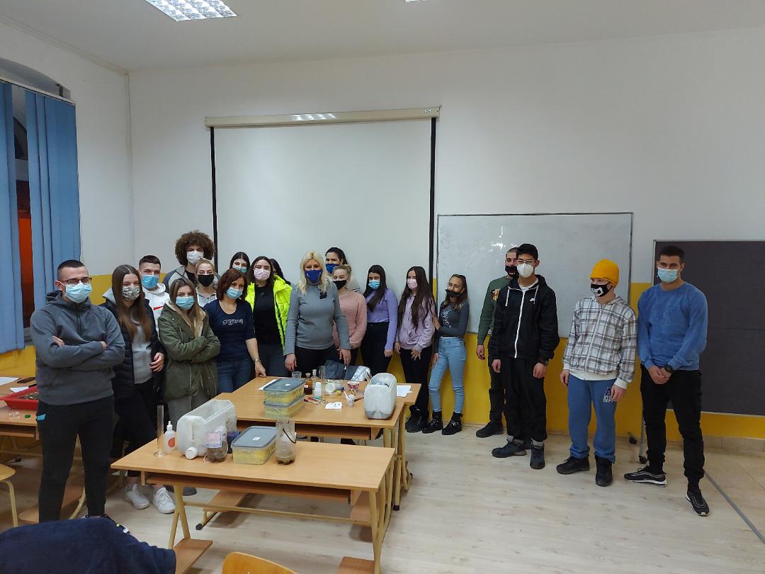 Zajednički projekat Ekonomsko-trgovinske škole sa đacima i profesorima iz Travnika i Kumanova