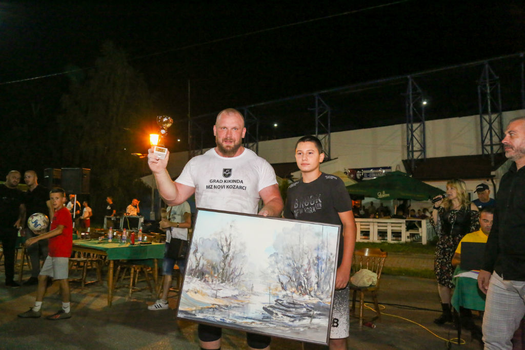 Damir Stroil iz Sarajeva pobednik Strongman Euro Kupa u Novim Kozarcima