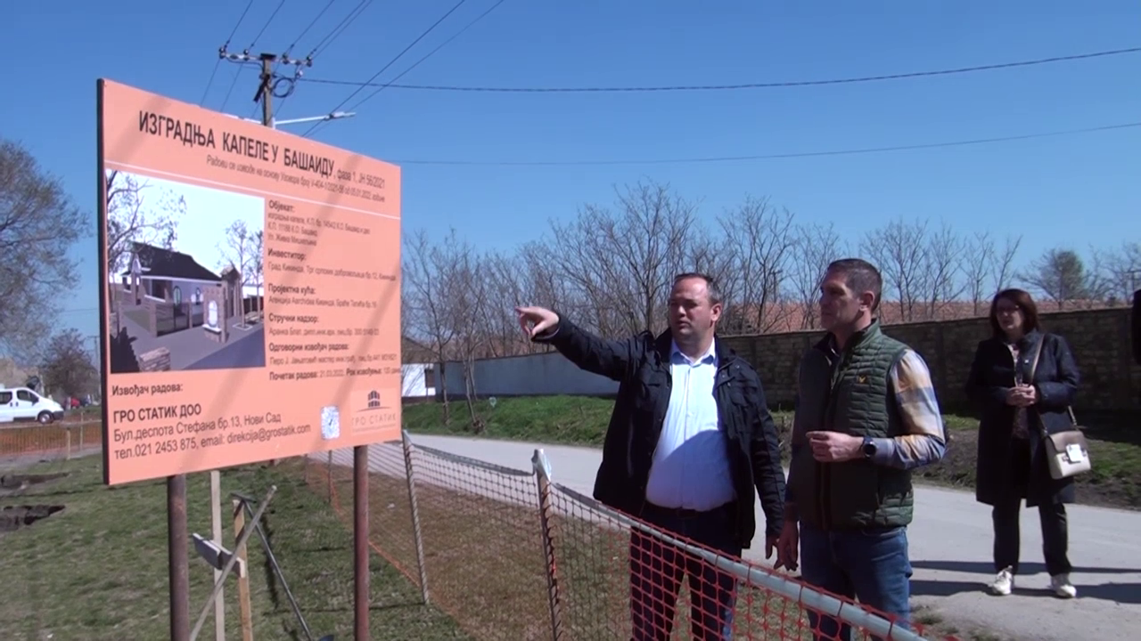 Vredne investicije u Bašaidu, radove obišao gradonačelnik Lukač