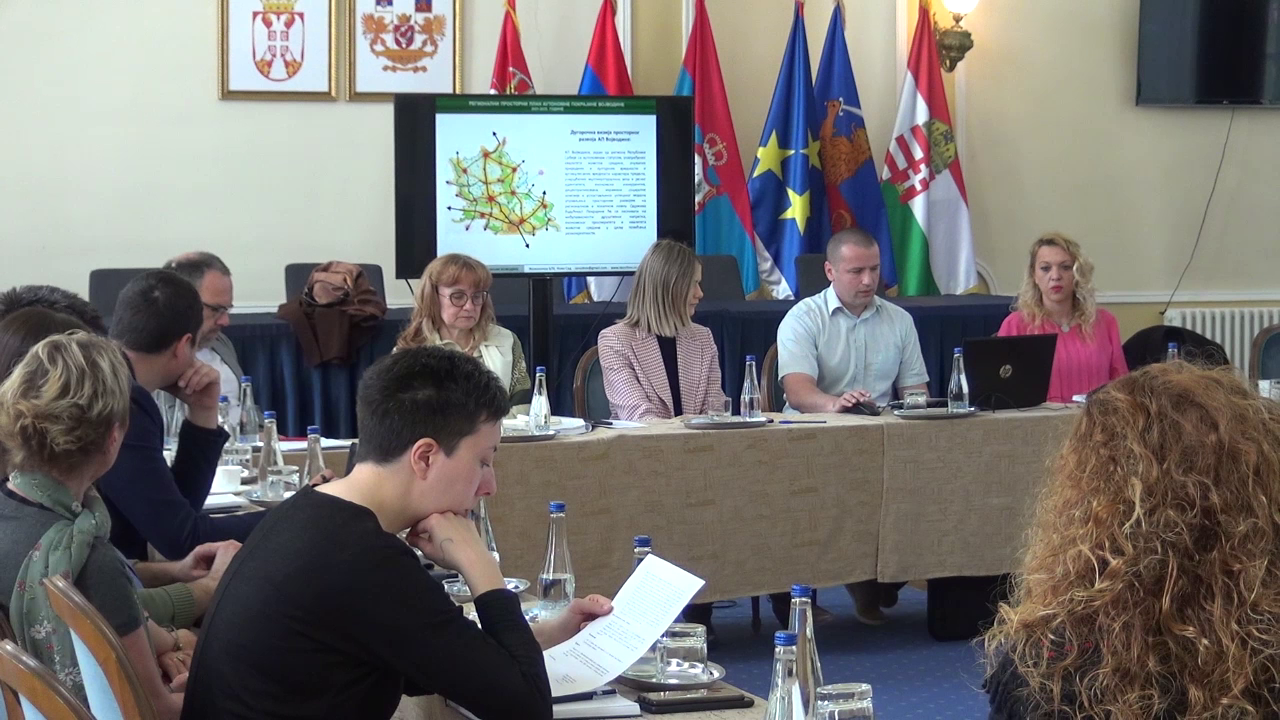 U Gradskoj kući predstavljen nacrt Prostornog plana Vojvodine do 2035. godine